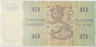 Банкнота. Финляндия. 10 марок 1980 год. Тип 111а (31). рев.