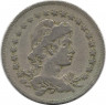 Монета. Бразилия. 400 рейсов 1919 год.
