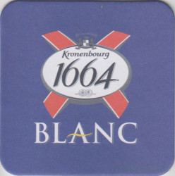 Подставка. Пиво "Kronenbourg Blanc".