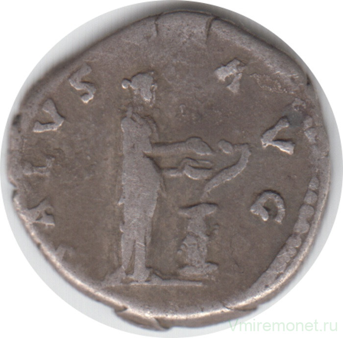 Монета. Римская империя. Денарий (117–138 гг) Адриан. RIC 267.