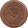 Монета. Нидерланды. 5 центов 1999 год. (Евро). ав.