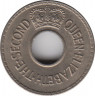 Монета. Фиджи. 1/2 пенни 1954 год. рев.