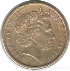 Монета. Австралия. 2 доллара 2003 год.