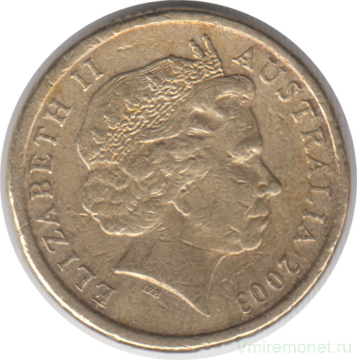 Монета. Австралия. 2 доллара 2003 год.
