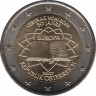 Монета. Австрия. 2 евро 2007 год. 50 лет подписания Римского договора. ав.