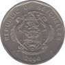 Монета. Сейшельские острова. 5 рупий 2000 год. ав.