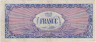 Банкнота. Франция. Американская оккупация. 100 франков 1944 год. Второй выпуск. Тип 123c. рев.