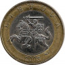 Реверс.Монета. Литва. 2 лита 2008 год.