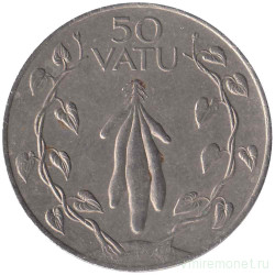 Монета. Вануату. 50 вату 1990 год.