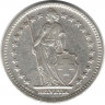 Монета. Швейцария. 2 франка 1946 год.