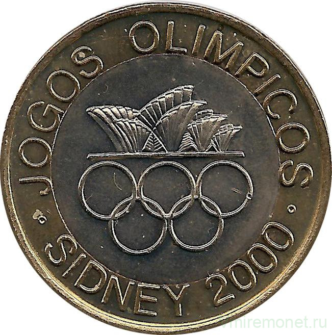 Монета. Португалия. 200 эскудо 2000 год. XXVII летние Олимпийские игры в Сиднее.
