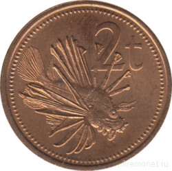 Монета. Папуа - Новая Гвинея. 2 тойя 1987 год.