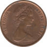 Монета. Бермудские острова. 1 цент 1981 год. рев.