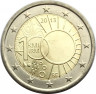 Аверс. Монета. Бельгия. 2 евро 2013 год. 100 лет Королевскому метеорологическому институту Бельгии.