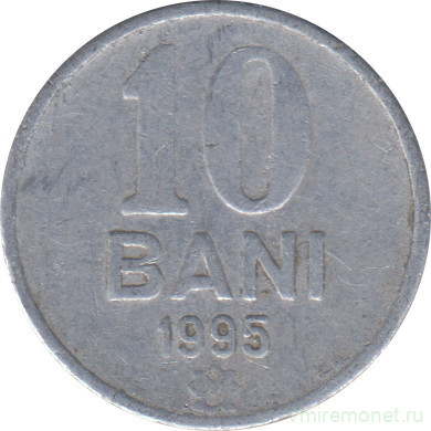 Монета. Молдова. 10 баней 1995 год.
