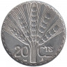 Монета. Уругвай. 20 сентесимо 1930 год. 100 лет Конституции.