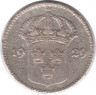 Монета. Швеция. 10 эре 1929 год.