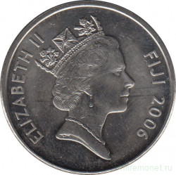 Монета. Фиджи. 20 центов 2006 год.
