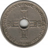 Монета. Норвегия. 1 крона 1940 год. ав.