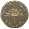 Монета. Гаити. 1 гурд 2003 год.