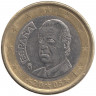 Монета. Испания. 1 евро 2005 год.