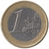 Монета. Испания. 1 евро 2005 год.