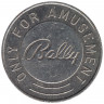 Жетон игровой. Великобритания. Для автоматов "Bally". 