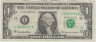 Банкнота. США. 1 доллар 1999 год. Серия L. ав.