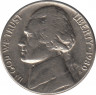 Монета. США. 5 центов 1980 год. Монетный двор D. ав.