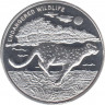 Монета. Конго. 10 франков 2007 год. Вымирающие виды животных. Гепард. ав.