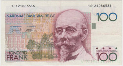 Банкнота. Бельгия. 100 франков 1982 - 1994 год. Тип 142а (7).