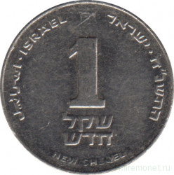 Монета. Израиль. 1 новый шекель 1998 (5758) год.