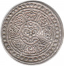 Монета. Тибет. 1 тангка 1912 год.