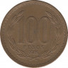 Монета. Чили. 100 песо 1985 год. ав.
