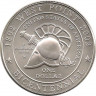 Монета. США. 1 доллар 2002 год (W). 200 лет Военной академии в Вест-Поинте.