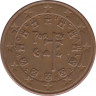 Монета. Португалия. 5 центов 2002 год. ав.