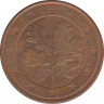 Монета. Германия. 5 центов 2012 год (J). ав.