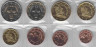 Монеты. Кипр. Набор евро 8 монет 2021 год. 1, 2, 5, 10, 20, 50 центов, 1, 2 евро. ав.