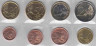 Монеты. Кипр. Набор евро 8 монет 2021 год. 1, 2, 5, 10, 20, 50 центов, 1, 2 евро. рев.