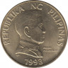 Монета. Филиппины. 5 песо 1993 год. ав.