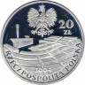 Реверс.Монета. Польша. 20 злотых 2004 год. 15 лет сенату Республики Польша.