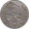 Монета. Аргентина. 5 сентаво 1918 год. ав.