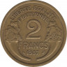  Монета. Франция. 2 франка 1937 год. ав.