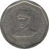 Монета. Доминиканская республика. 25 песо 2008 год.