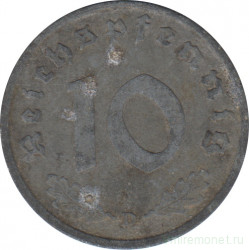 Монета. Германия. Третий Рейх. 10 рейхспфеннигов 1941 год. Монетный двор - Мюнхен (D).