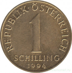 Монета. Австрия. 1 шиллинг 1994 год.