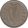 Монета. Ирландия. 3 пенса 1965 год. ав.