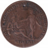Жетон счётный. Франция. Людовик XIV. 1643-1715 гг. Тип 2.