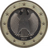 Монета. Германия. 1 евро 2011 год. (G).ав.