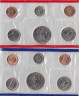 Монета. США. Годовой набор 1997 год. Монетные дворы P и D. рев.